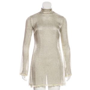 Ellery sheer mini dress XS